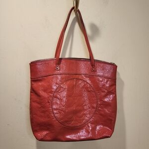 COACH LAURA PATENT  Leather Tote Bag